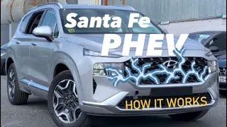2023 PHEV Santa Fe - here is how it works - Video tour and review #phev #santafe #hybrid