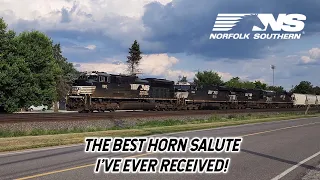 The Best Horn Salute I've Ever Received! - Leetsdale, PA