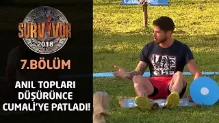 Survivor 2018 | 7. Bölüm |  Anıl topları düşürünce Cumali'ye patladı!