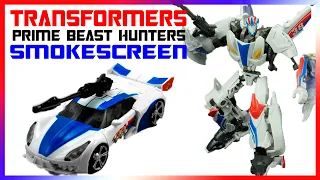 Transformers Prime Beast Hunters Smokescreen aka Дымовик - review.  Обзор на фигурку.