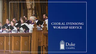 Choral Evensong Worship Service  - 5/19/24