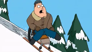 Family Guy | Joe's sledding accident