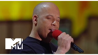 Vin Diesel Sings ‘See You Again’ For Paul Walker At The Movie Awards | MTV