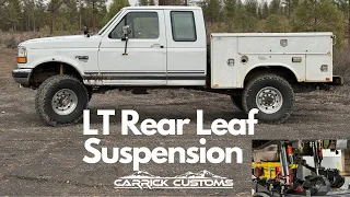 OBS Ford Long Travel Rear Suspension DETAILED Install