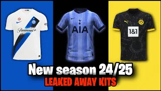 New Football season 24/25 LEAKED away kits 🔥🔥