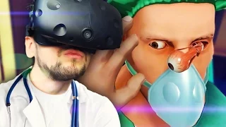 I SEE THE PROBLEM | Surgeon Simulator VR #3 (HTC Vive Virtual Reality)