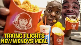 Trying Flights Reacts Wendy's Meal MUKBANG !!! | FTC STAND UP !!!