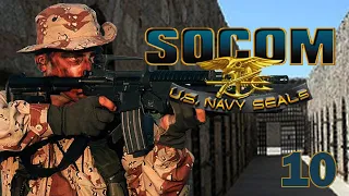 Prison Break. Let's play Socom US Navy Seal! Mission 10