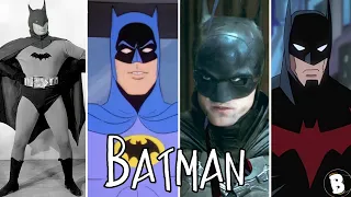 Evolution of Batman in Cartoons, Movies & TV Series (1943 - 2022)