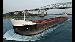 AMERICAN COURAGE - Upbound Port Huron, Michigan 6-18-2023