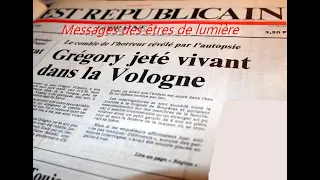 Petit Gregory jeté dans la Vologne - Ecriture automatique