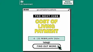 FINAL Cost Of Living Payment Announced 💷🔚