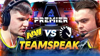 NAVI vs Liquid - CSGO Teamspeak at BLAST Premier Global Final 2020