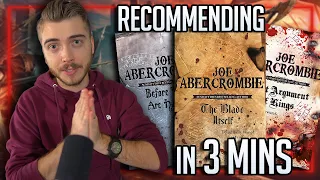 Recommending The First Law Trilogy in 3 Minutes