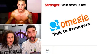 Going on Omegle with my Mom *she fell in love*