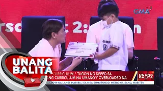 'Matatag K-10 curriculum,' tugon ng DepEd sa kasalukuyang curriculum na umano'y overloaded na  | UB