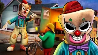 СТРАШНЫЙ КЛОУН КРАДЁТ ДЕТЕЙ - Freaky Clown : Neighbor Escape