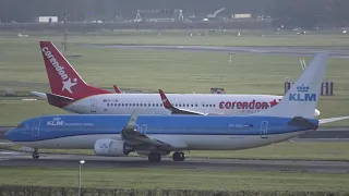 SCHIPHOL AIRPORT Departures in 10 minutes | Schiphol Planespotting | ITA Airways, Easyjet