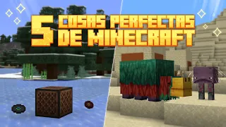 Minecraft hace estas 5 cosas PERFECTAS