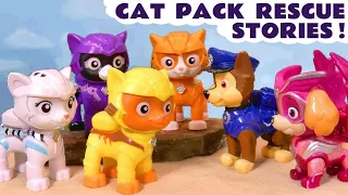 Rescue Stories with the Cat Pack helping the Mighty Pups