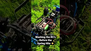 Washing the RC Cars - Traxxas Slash Cleaning and Detail