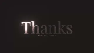 Thanks For Watching Template - 04 [ Avenger Theme ].