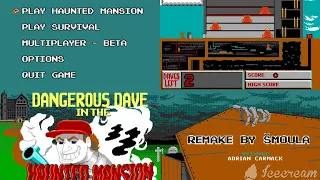 Dangerous Dave 2 - In the Haunted Mansion (Remake) - last 8 level