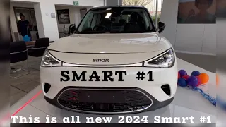 All new 2024 Smart #1 | 2024 Smart #1 walk around interior and exterior @topcar4u @carwow