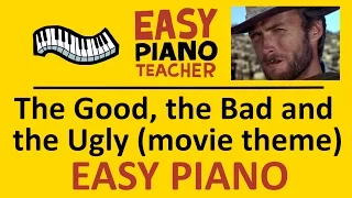 How to play The Good The Bad And The Ugly (movie theme): EASY keyboard song! (Piano tutorial) #EPT