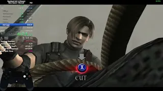 RE4 Steam New Game+ Normal 1:08:14 LRT 1:16:03 IGT (WR)