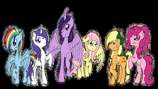 MLP Mane 6 My Style Speedpaint