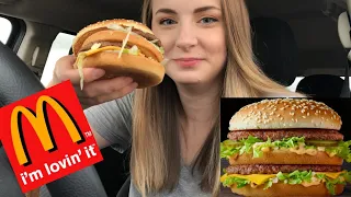 FIRST TIME EATING A BIG MAC! (MCDONALDS MUKBANG) #먹방