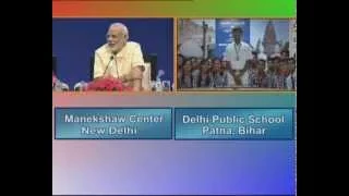 PM Modi's interaction with school children on eve of Teacher's Day