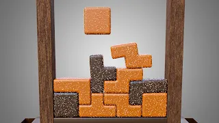 Softbody Tetris (Chocolate) #6