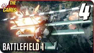 Прохождение BATTLEFIELD 1 #4 ➤ ЛЁТЧИК, КАКИХ МАЛО