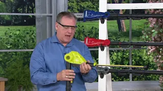 Sun Joe 24V 3-in-1 Cordless Blower Pole Saw and Hedge Trimmer on QVC