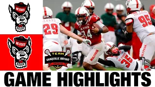 Team Red vs Team White Highlights (First Half) | 2024 NC State Football Spring Game