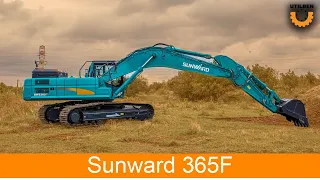 Sunward SWE 365F - un gigant al excavatoarelor