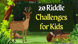 20 Fun Animal Riddles for Kids with Answers #animalriddle #riddleforkids #riddlechallenge