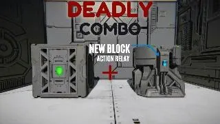 The NEW Action Relay IS DEADLY (Space Engineers)