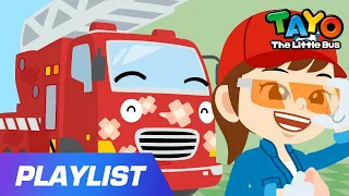 [Playlist] Hero Repair Shop | Tayo Car Songs | Tayo Songs & Titipo Songs