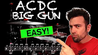 ACDC - Big Gun - Drum Cover