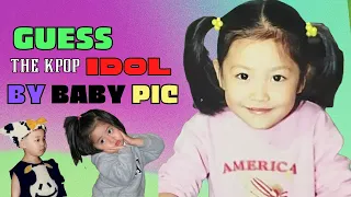 GUESS THE KPOP IDOL BY BABY PICTURE | Kpop Games