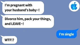【Apple】My sister said she was pregnant with my husband’s baby so I told her I was single but then..