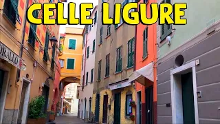 Celle Ligure | Savona | Liguria | Italy | Walkin' tour | Sea Promenade & Historic Centre