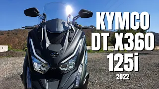 Kymco DT X360 125i (2022) | Probefahrt, Walkaround, Soundcheck, 0 auf 100 km/h (DEUTSCH)  VLOG 310