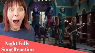 Night Falls From "Descendants 3" SONG REACTION!