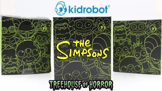 Kidrobot x The Simpsons Treehouse of Horror Vinyl Mini Figures (UNBOXING)