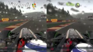 F1 2013 - PC vs Xbox 360 - Graphics Comparison