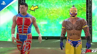 WWE 2k22 Rey & Dominik Mysterio Entrance!